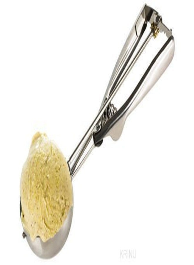 توب هافين مغرفة آيس كريم من الفولاذ المقاوم للصدأ من توبهافن، ملعقة طعام متعددة الاستخدامات (فضية) - Image 2